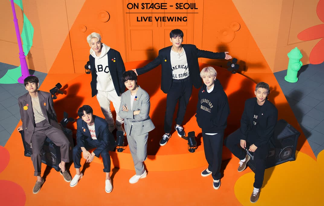 BTS PERMISSION TO DANCE ON STAGE